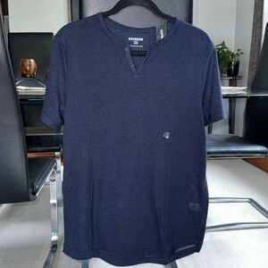 NWT. Express blue navy Tshirt. Size M